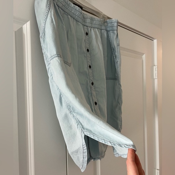 Prana Chambray Shelly Skirt - Picture 5 of 11